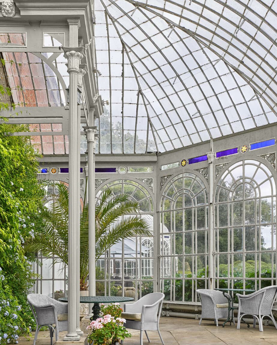 One end of the spacious conservatory. Picture published in the 15.05.2019 issue of CLF